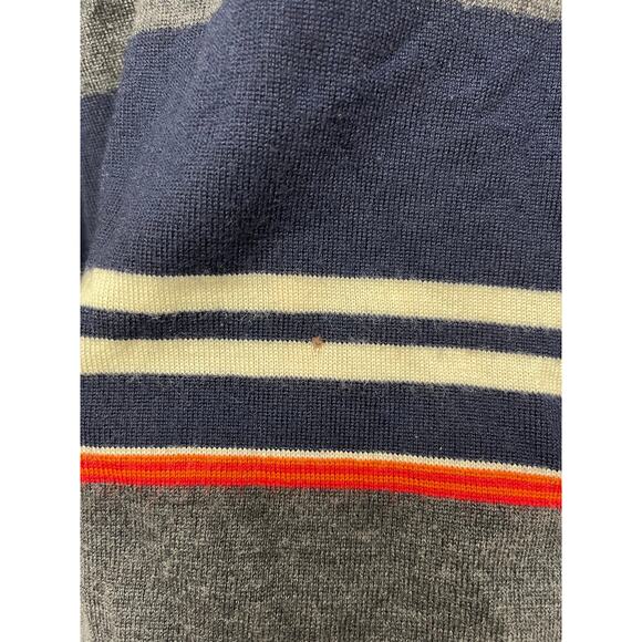 Bellerose wool sweater pull over long sleeve striped 100% wool size large - Picture 4 of 6